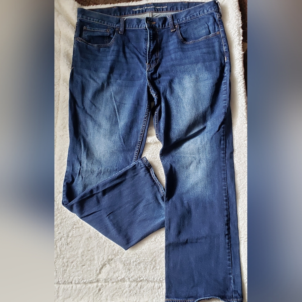 Old Navy Boot Cut Mens Blue Jeans